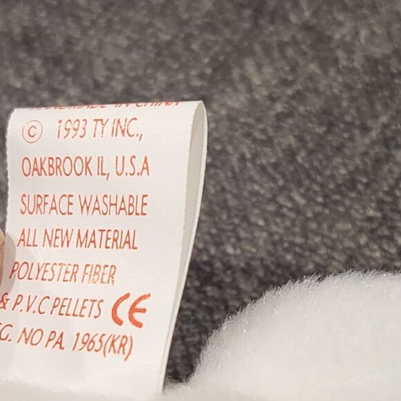 Ty "Seamore" Beanie Baby - Picture 6 of 9